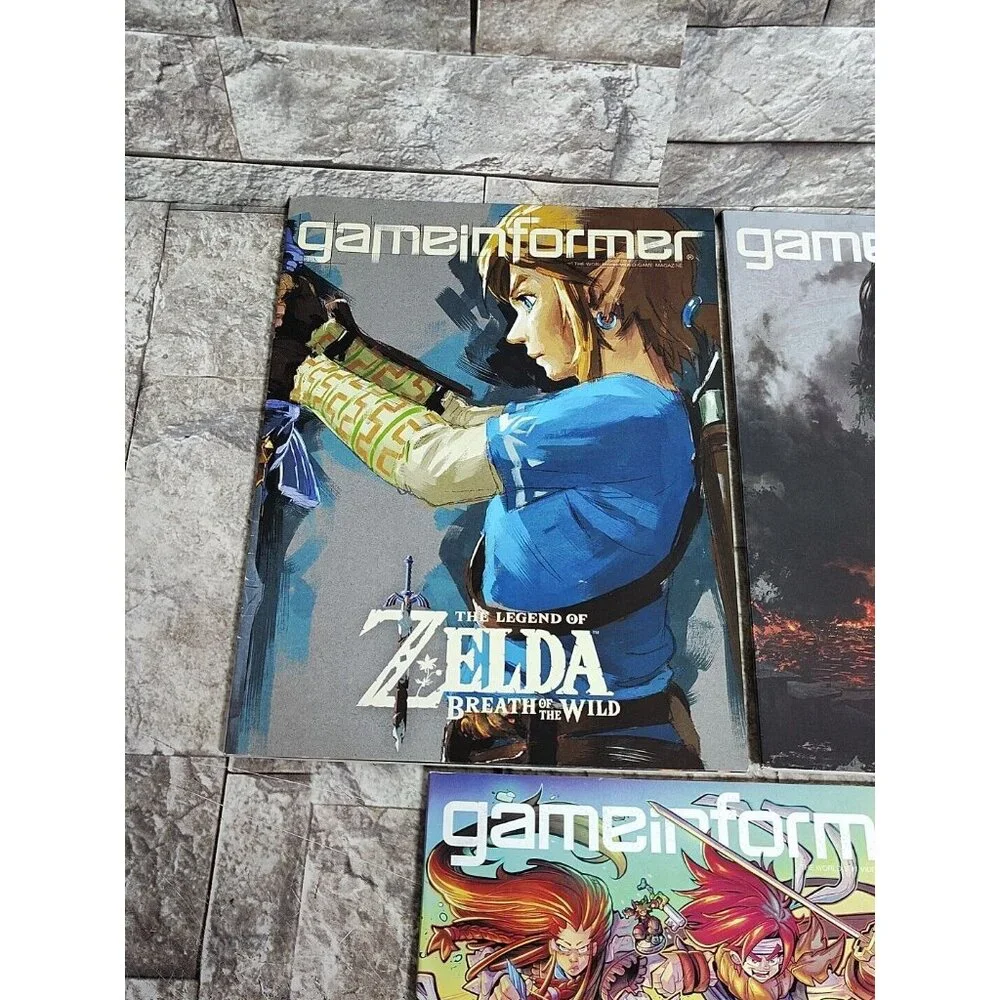 Lot Of 5 Game Informer Magazine Issues 287, 288, 289, 290, 292